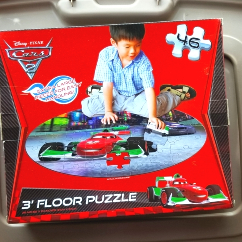 Cars 2 the movie francesco bernoulli puzzle for little hands